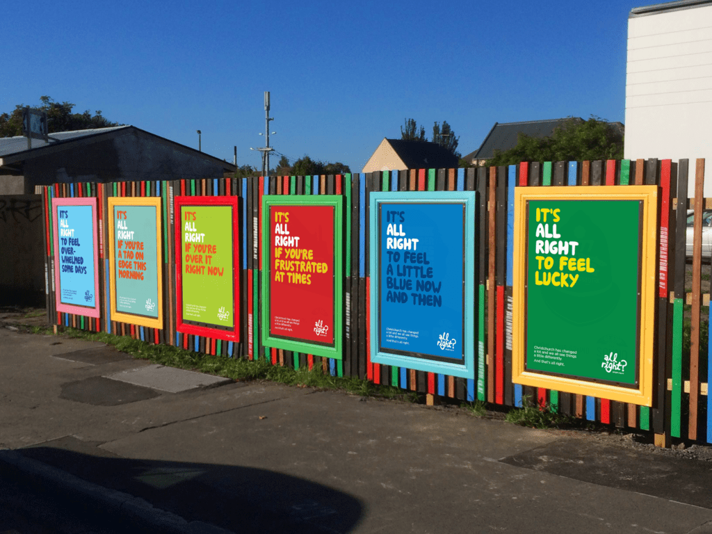 Niven Boyle The Media Dept christchurch poster advertising out of home south island dunedin 