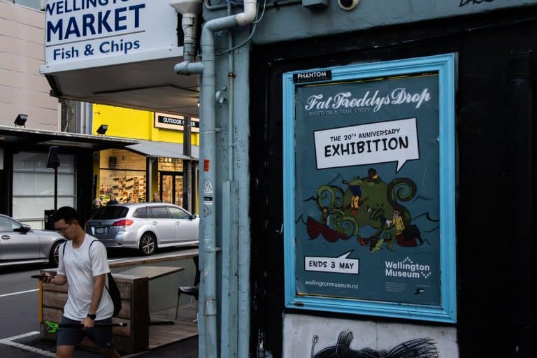 Phantom Billstickers Wellington - Cuba Street